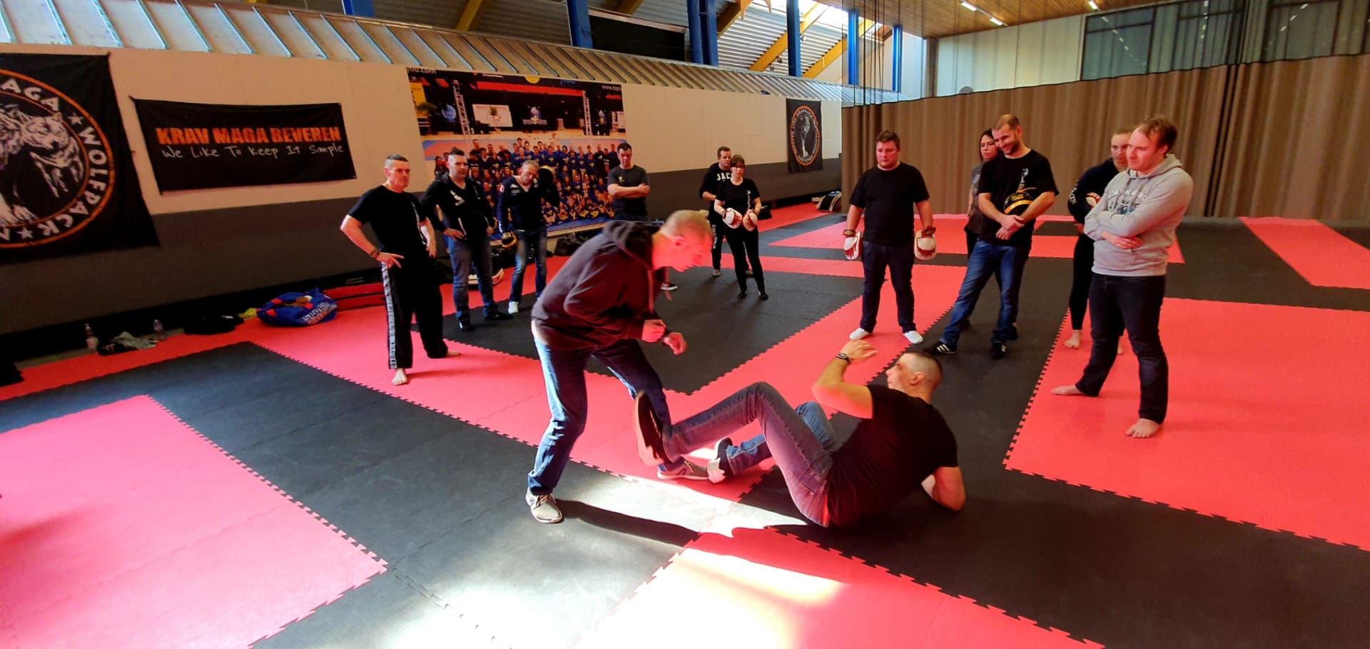Workshop ground fighting Krav Maga Beveren